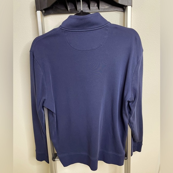 Vineyard Vines - excellent used condition - Jersey 1/4 zip in navy - Picture 4 of 5